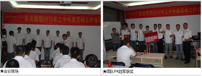 凯发k8一触即发照明2012年上半年营销工作总结暨激情夏日游